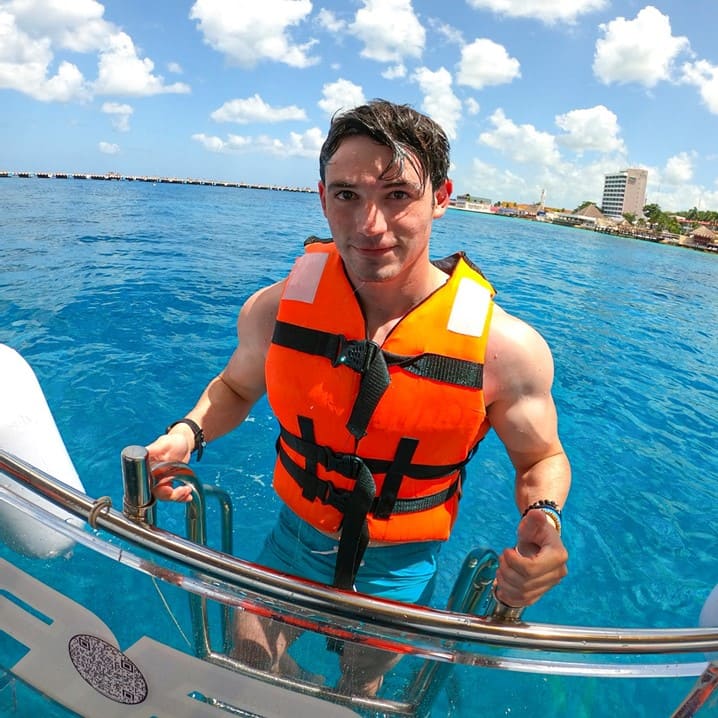 Cozumel Snokerl & Clear Boat