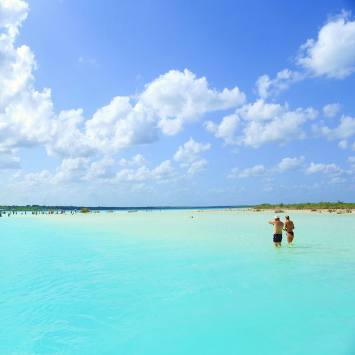 Full-Day Lagoon of Seven Colors at Bacalar
